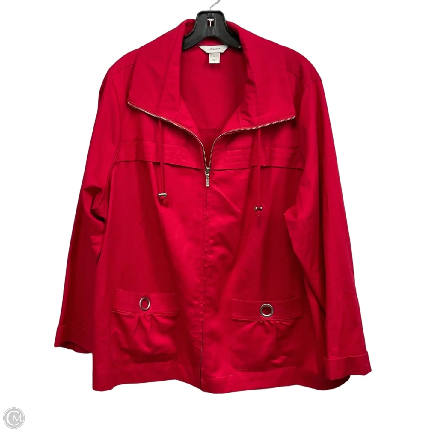 Jacket Other By Cj Banks In Red, Size: 2x