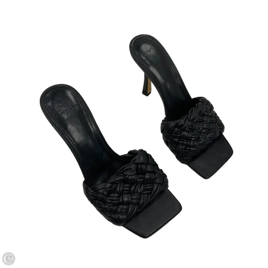 Sandals Heels Stiletto By Marc Fisher In Black, Size: 7