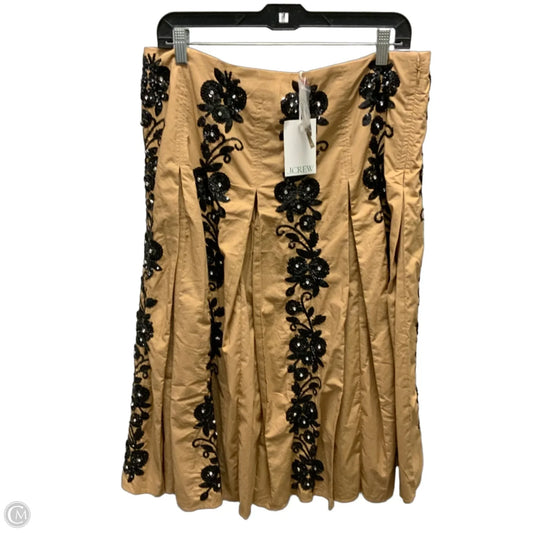 Skirt Midi By J. Crew In Brown, Size: 12