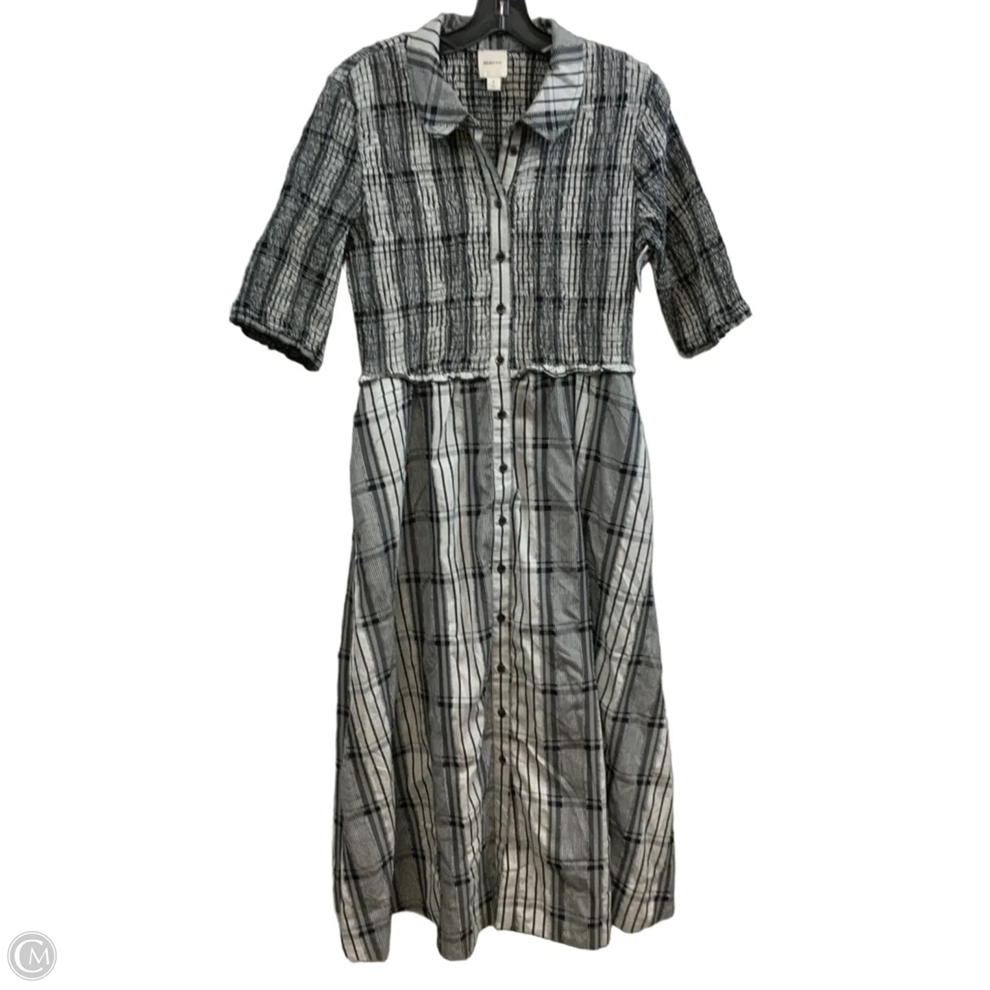 Dress Casual Maxi By Maeve In Black & White, Size: S