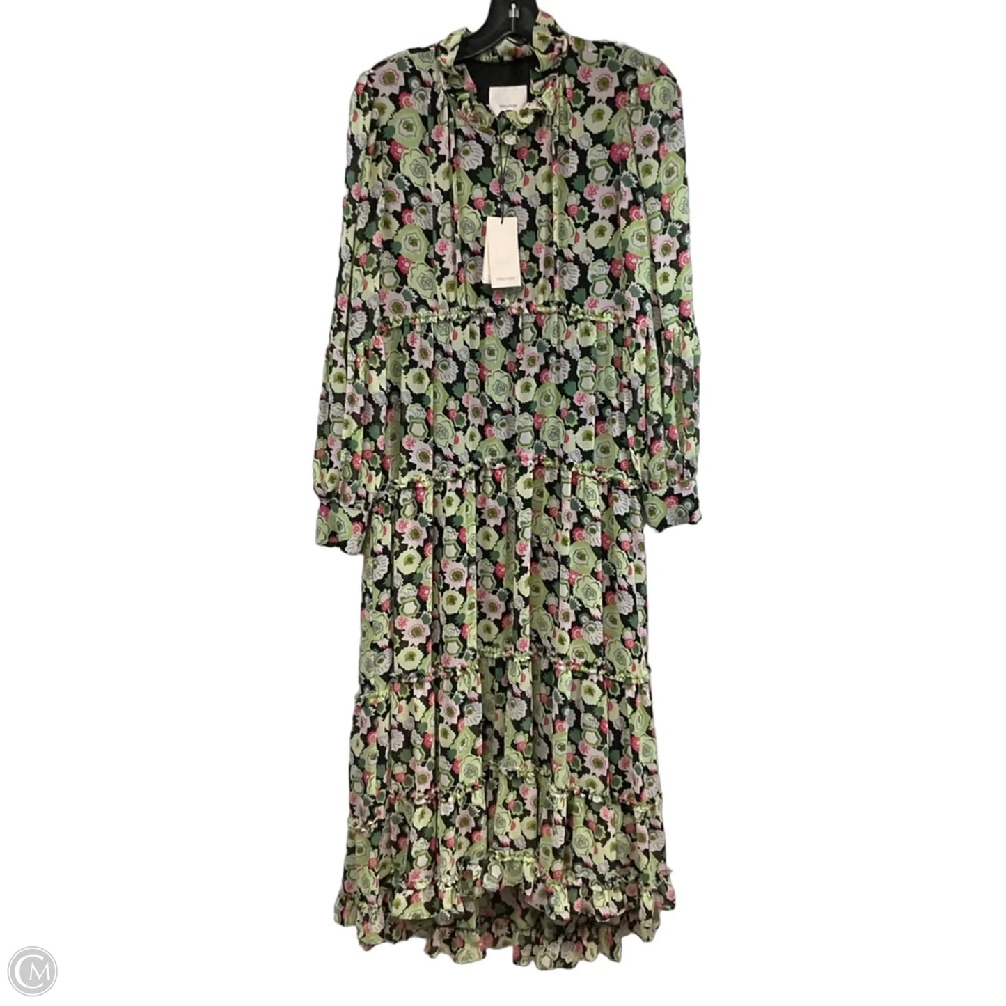 Dress Casual Maxi By Cinc A Sept In Green, Size: Xs