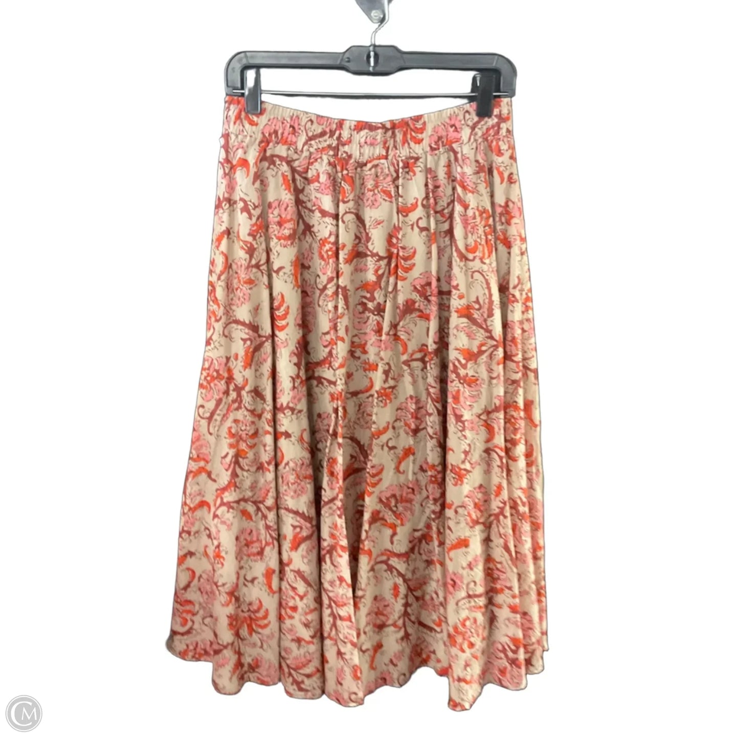 Skirt Set 2pc By FARMERS MARKET In Red & Tan, Size: M