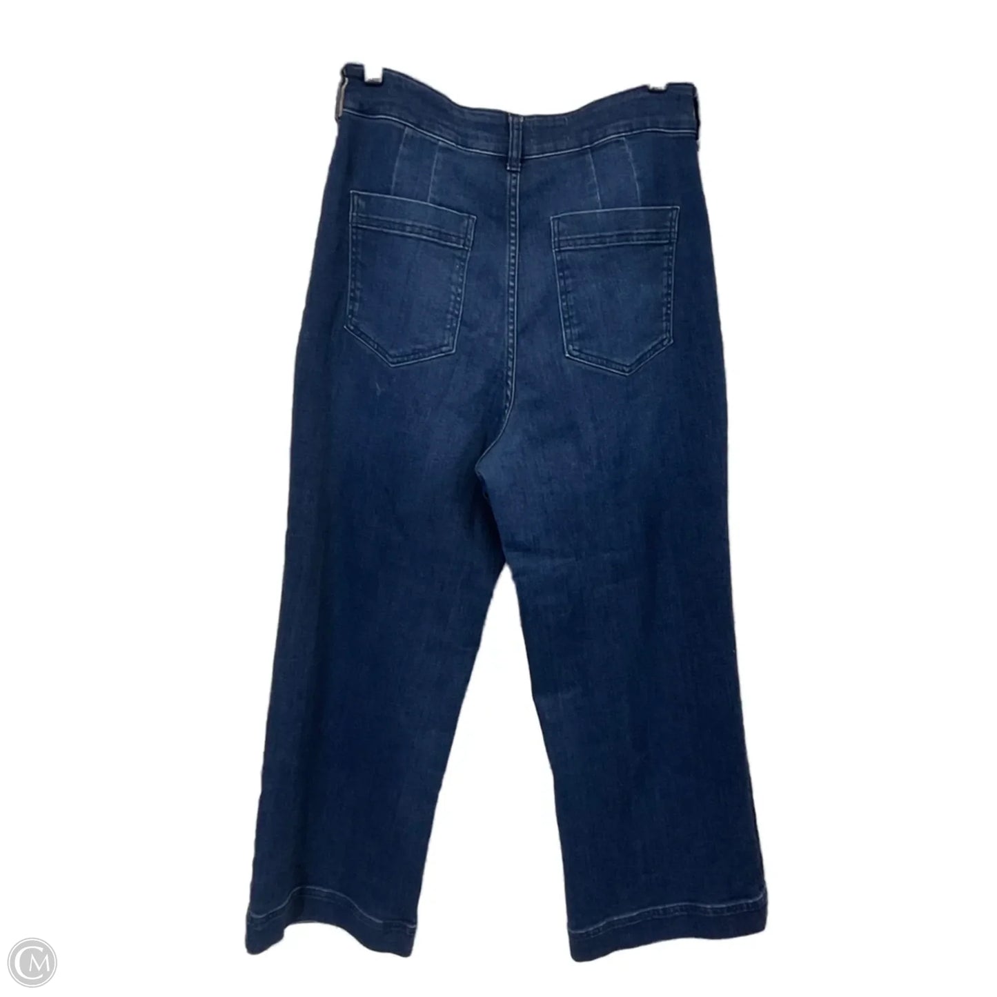 Jeans Straight By Pilcro In Blue Denim, Size: 12
