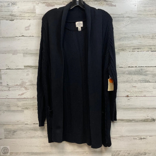 Cardigan By St Johns Bay In Black, Size: 1x