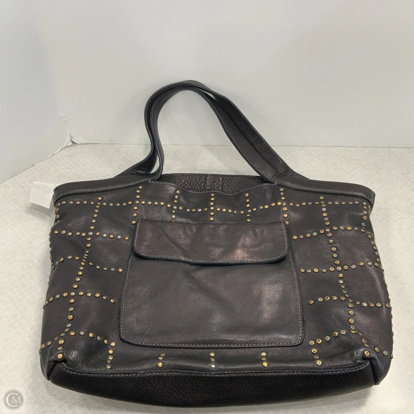 Handbag Leather By LATICO, Size: Large