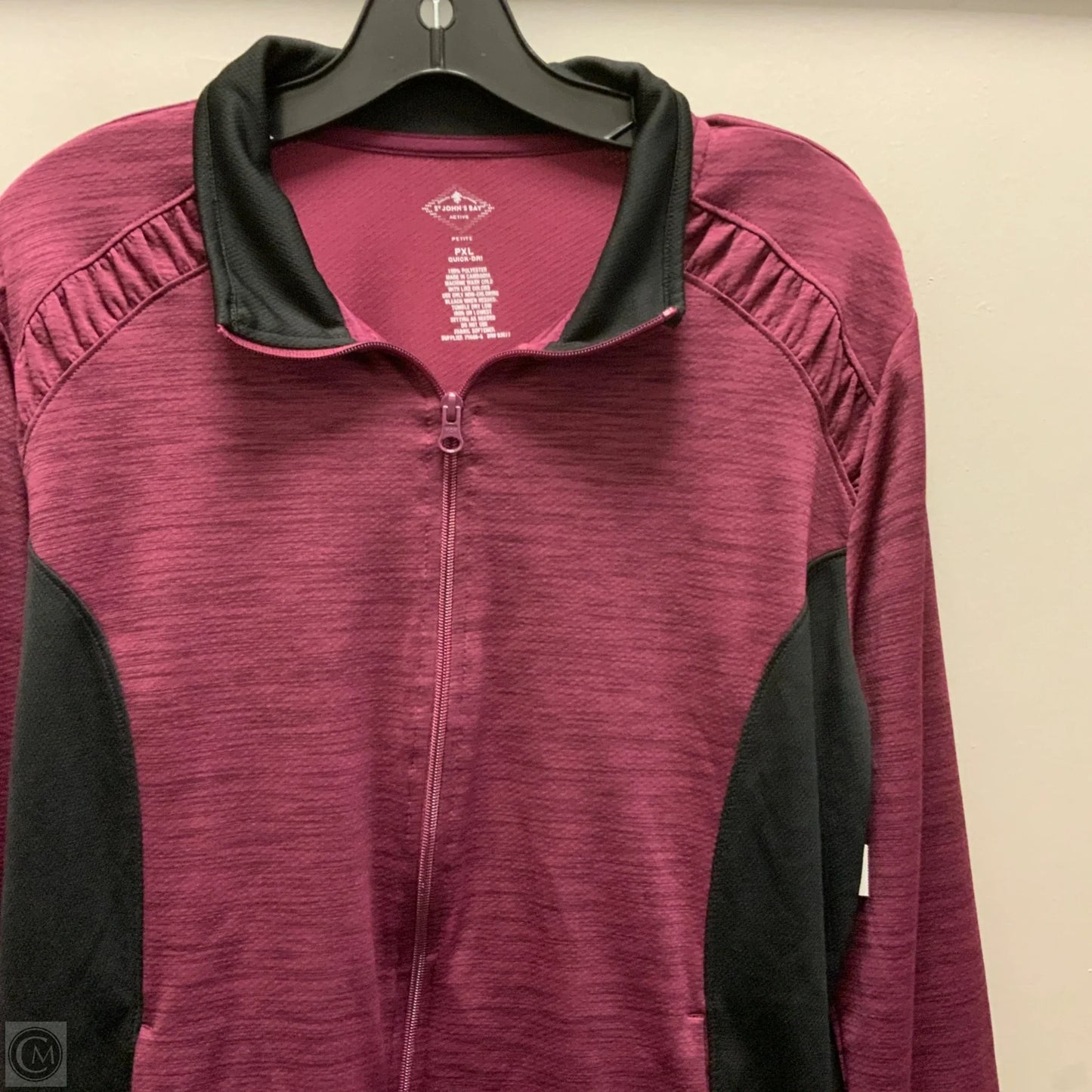 Athletic Jacket By St Johns Bay In Red, Size: Xlp