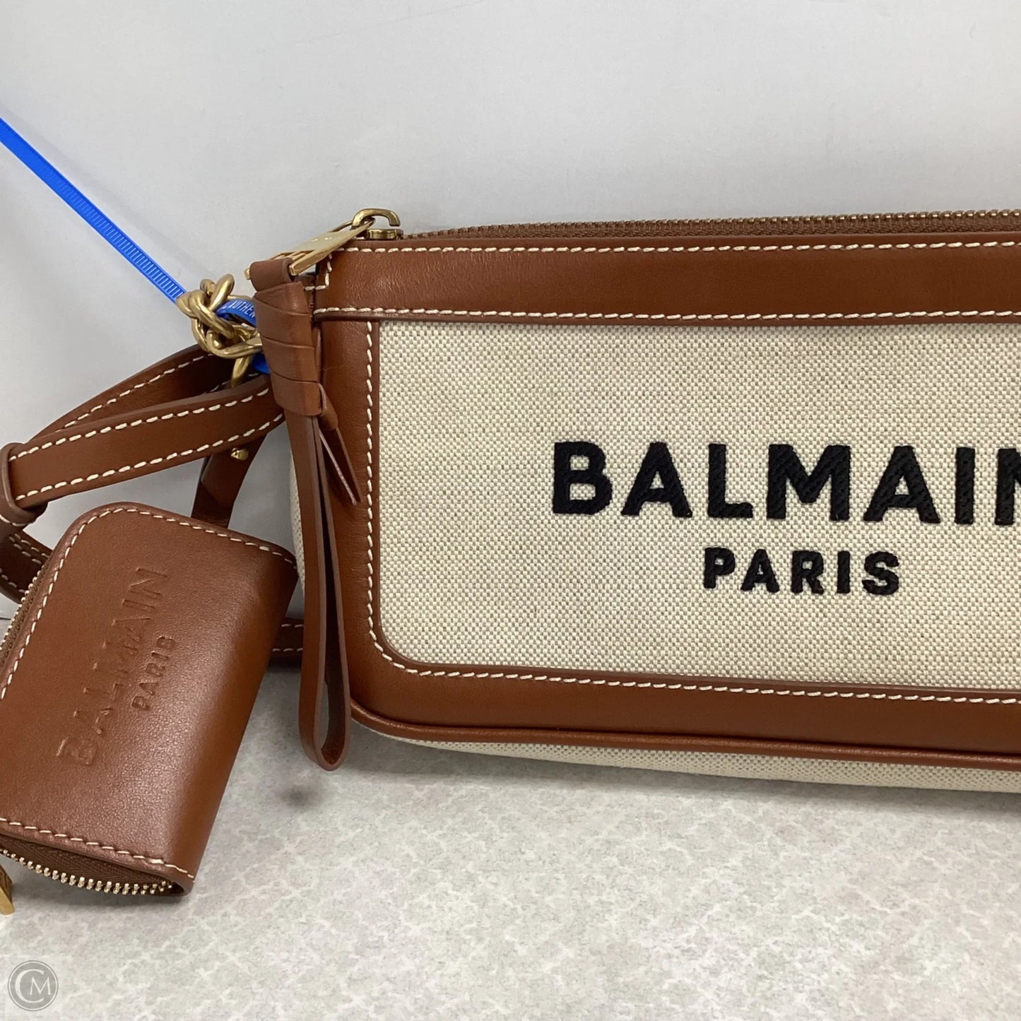 Crossbody Luxury Designer By Balmain, Size: Medium