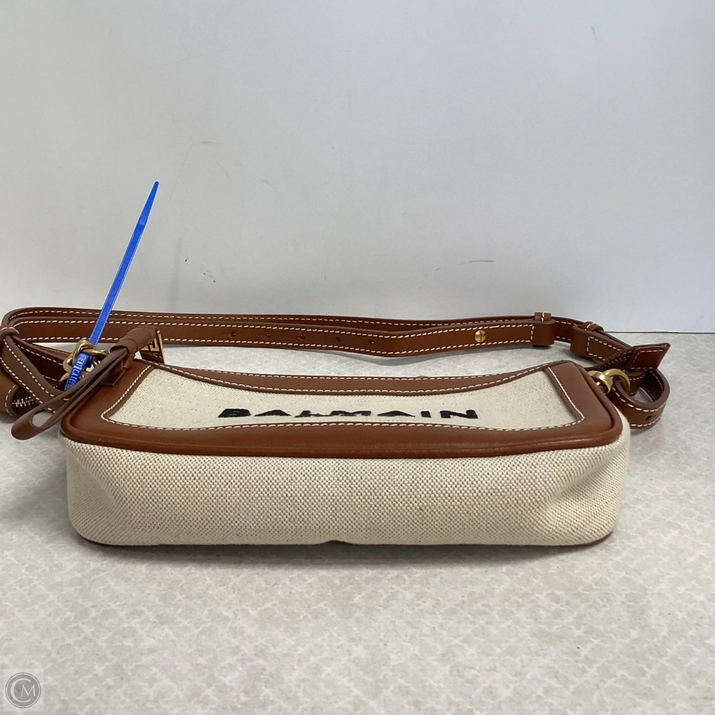 Crossbody Luxury Designer By Balmain, Size: Medium