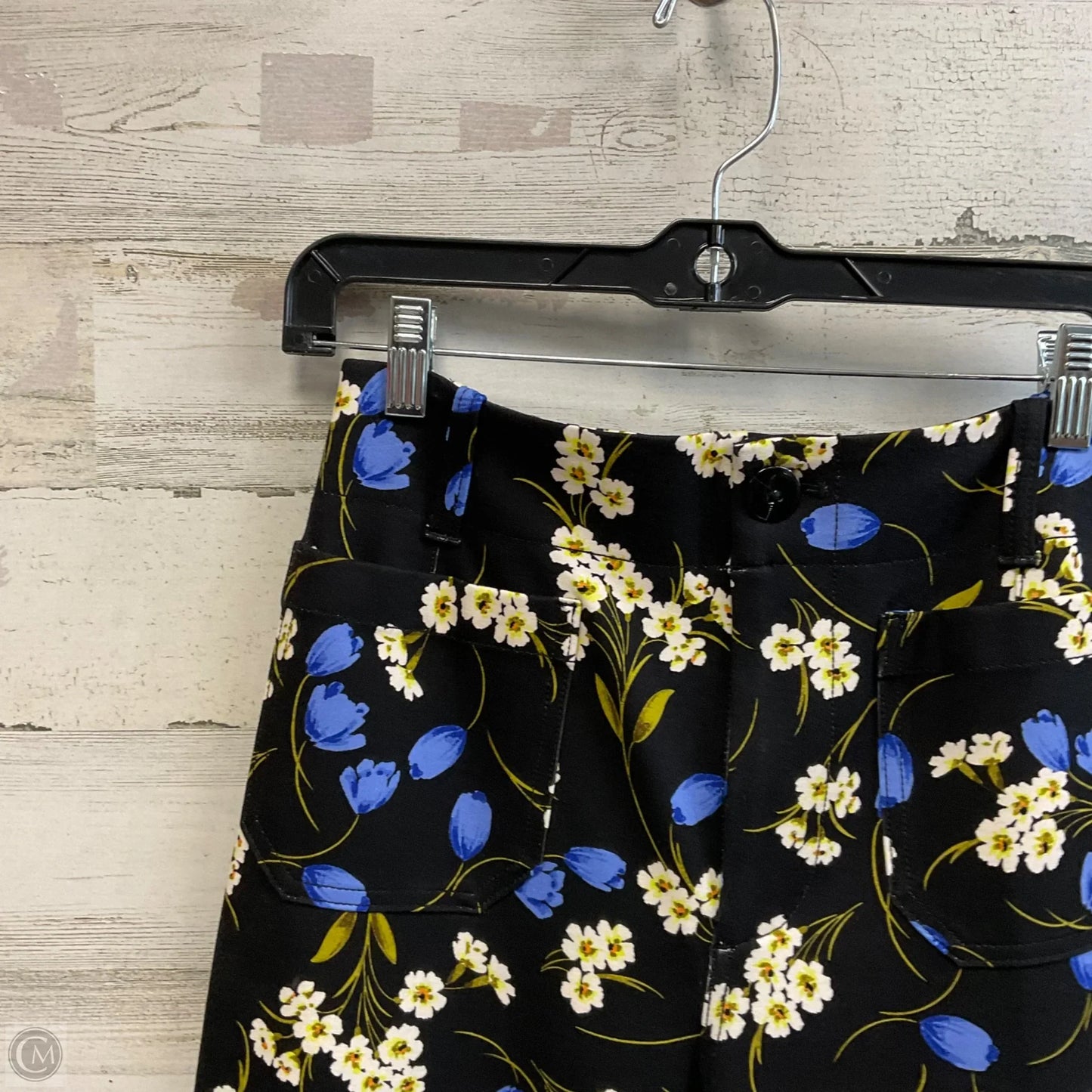 Pants Other By Maeve In Black & Blue, Size: 2