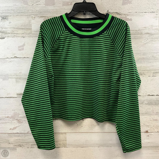 Top Long Sleeve By Future Collective In Green, Size: 2x