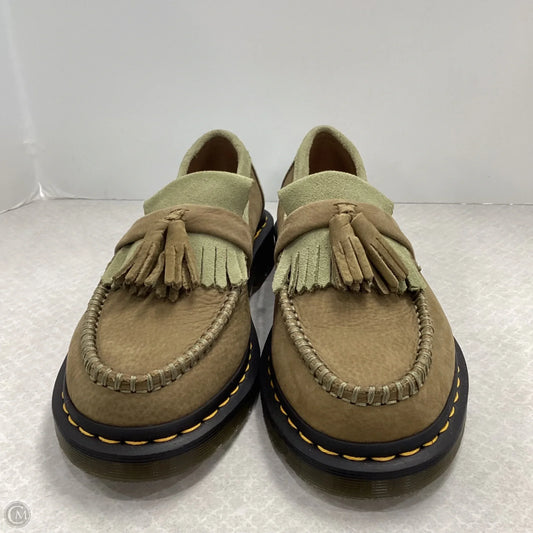 Shoes Flats By Dr Martens In Green, Size: 7