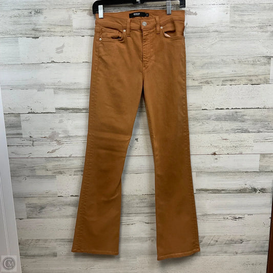 Jeans Flared By Hudson In Brown Denim, Size: 6