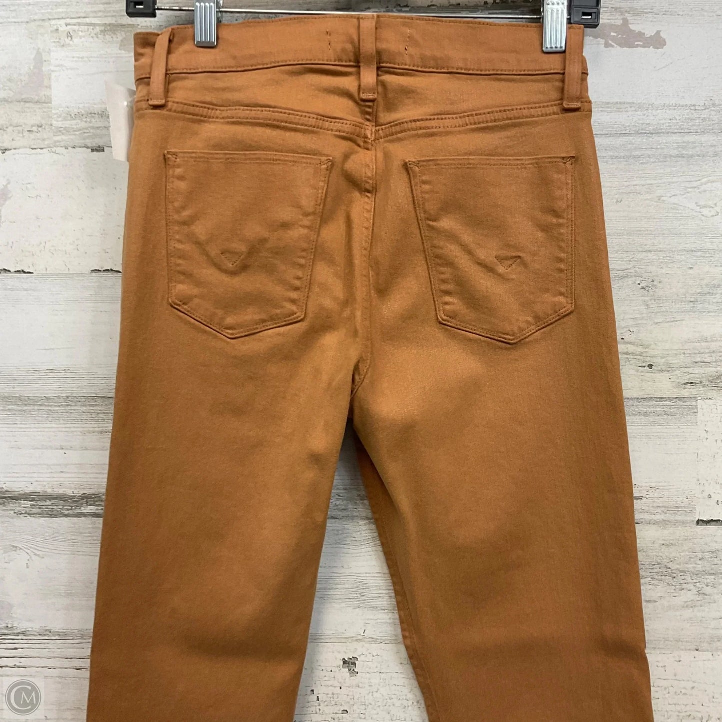 Jeans Flared By Hudson In Brown Denim, Size: 6