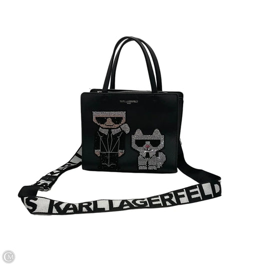 Handbag Designer By Karl Lagerfeld, Size: Medium