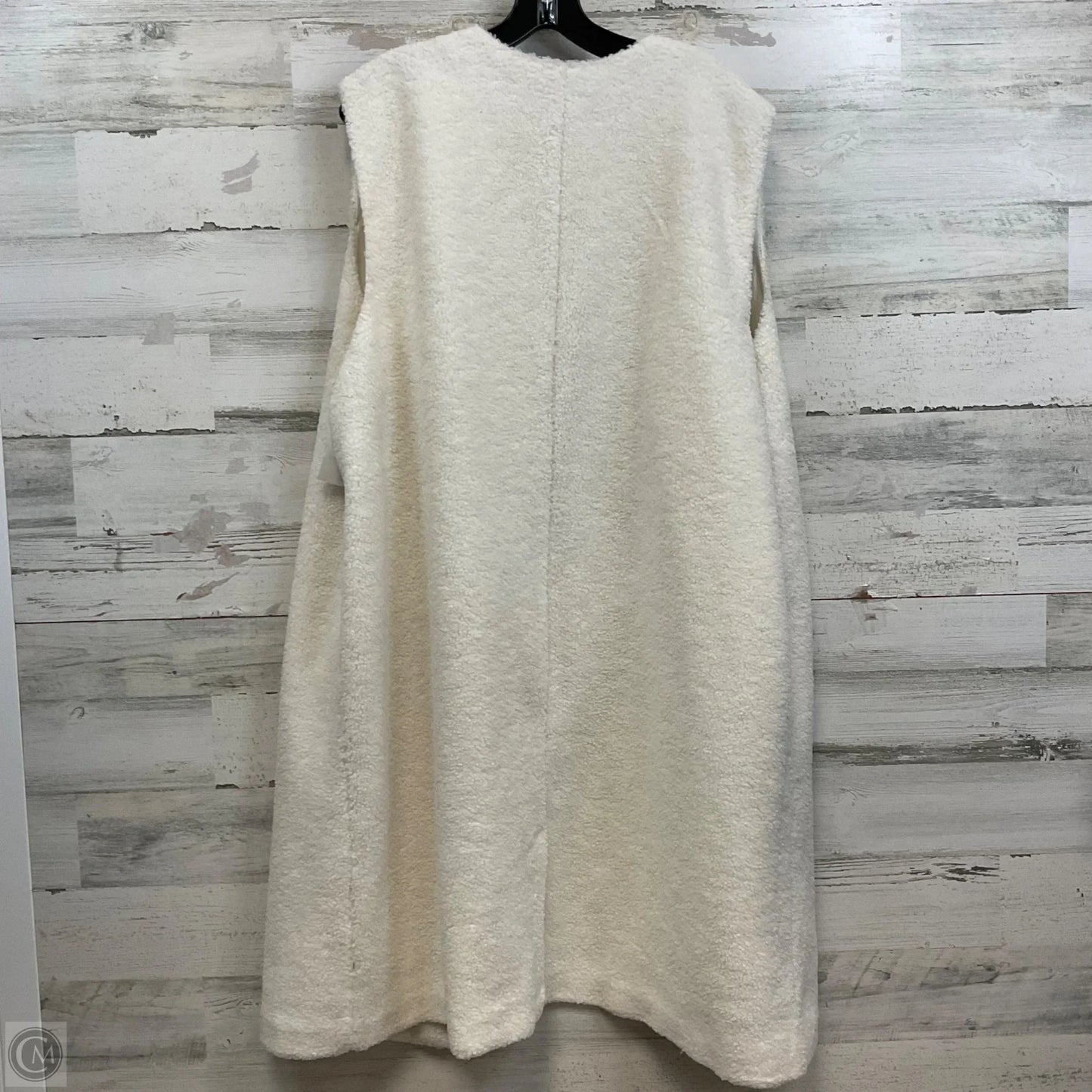 Vest Faux Fur & Sherpa By Pure Jill In Cream, Size: 2x