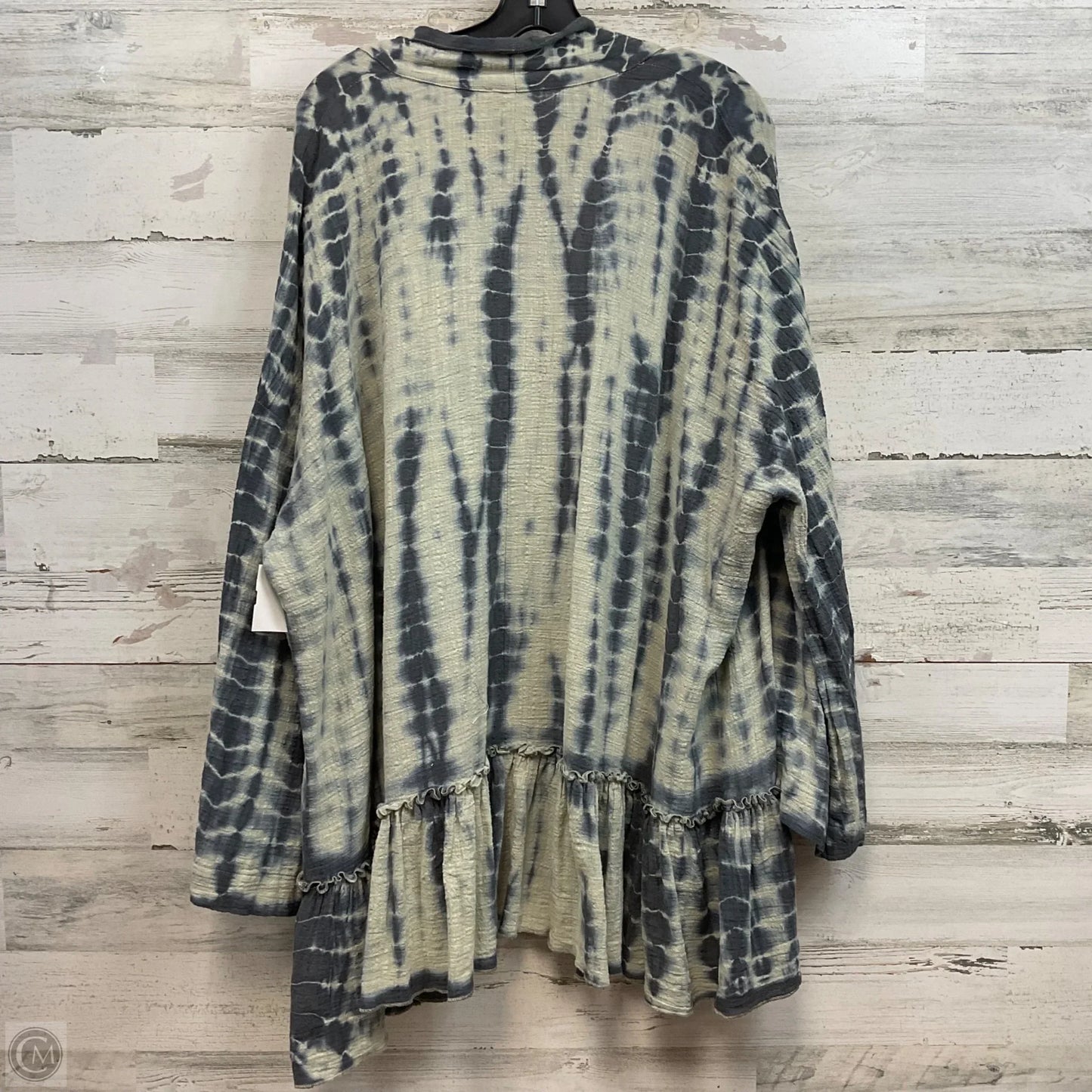 Cardigan By Easel In Grey, Size: L