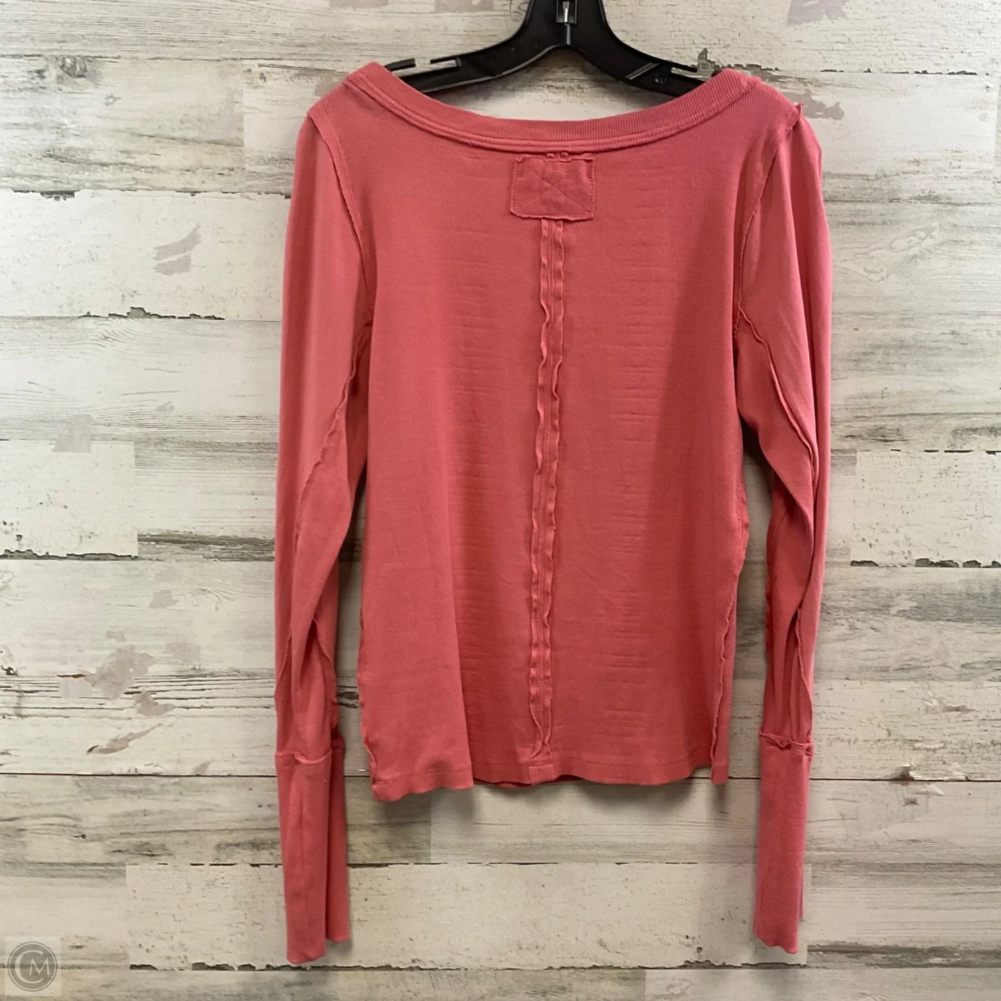 Top Long Sleeve By We The Free In Pink, Size: M