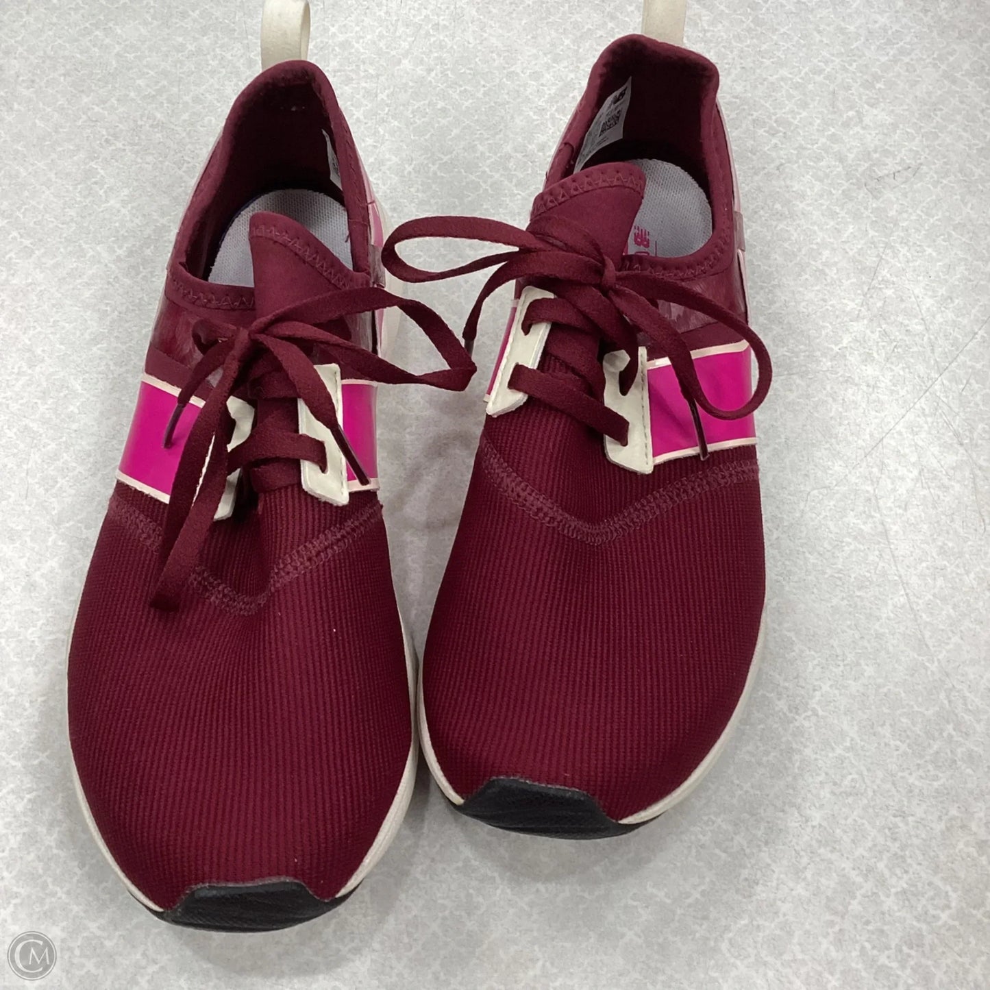 Shoes Athletic By New Balance In Maroon, Size: 8.5
