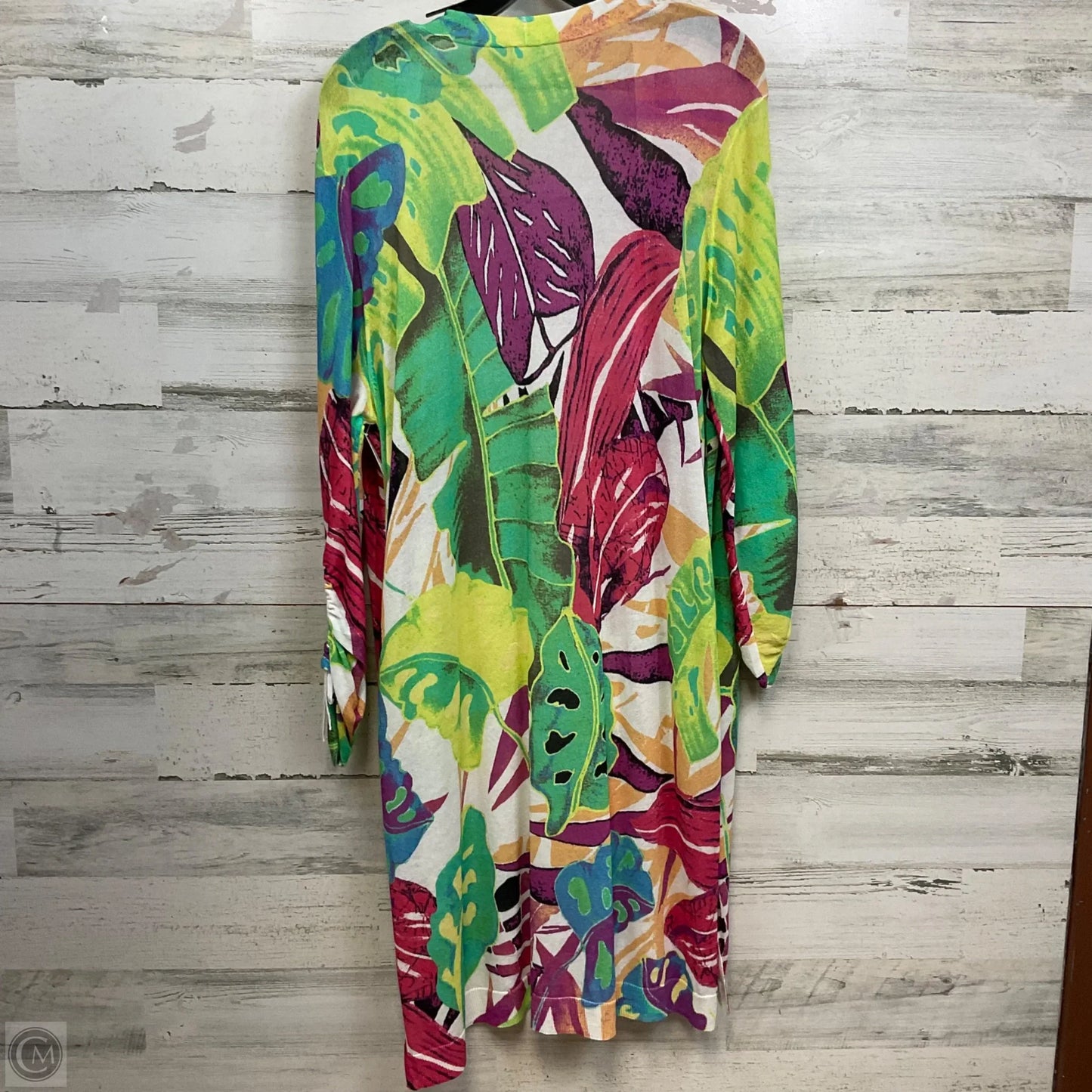 Cardigan By Chicos In Green, Size: Xl