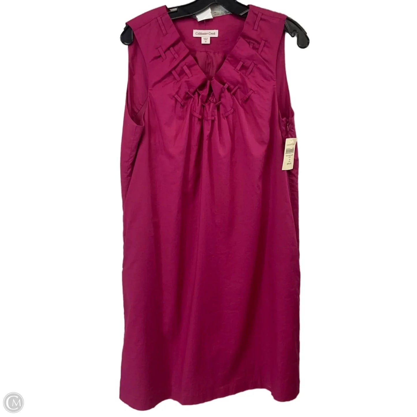 Dress Casual Short By Coldwater Creek In Pink, Size: L