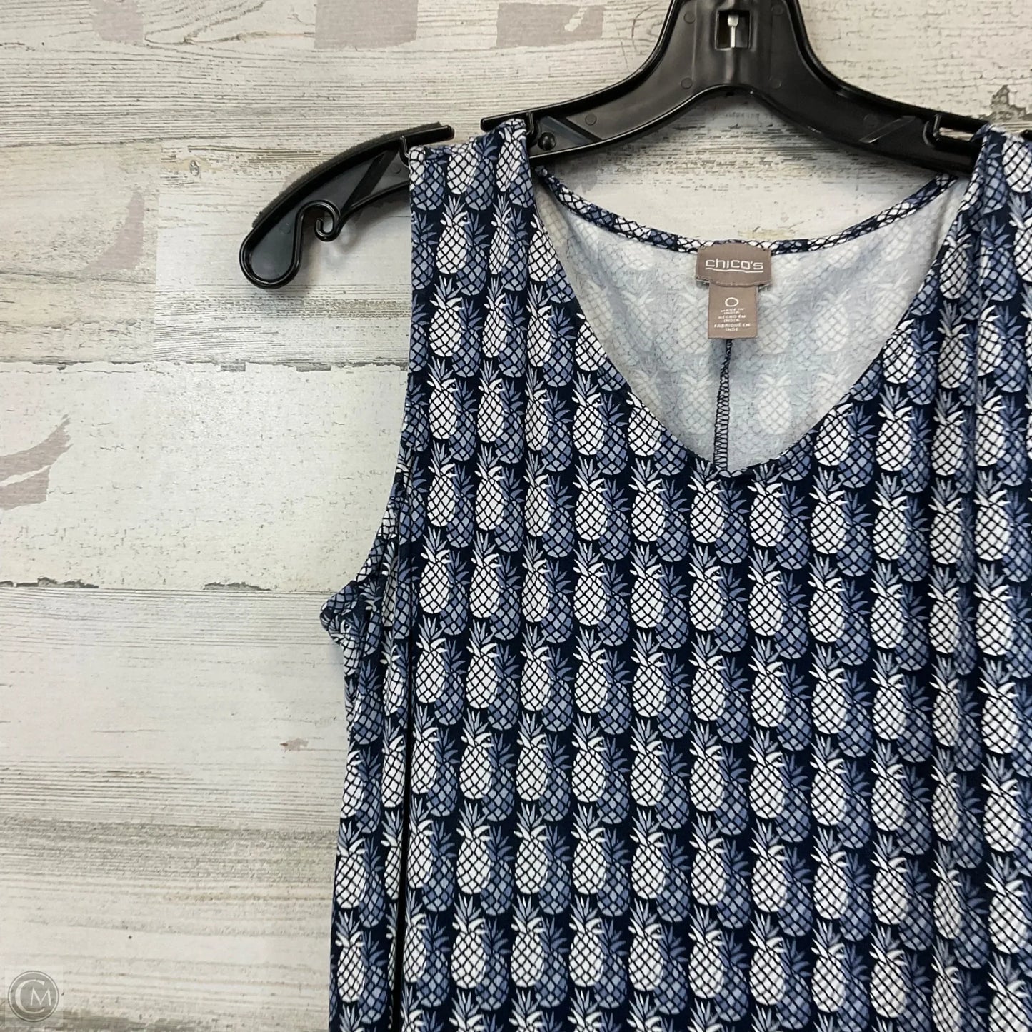 Dress Casual Short By Chicos In Blue, Size: S