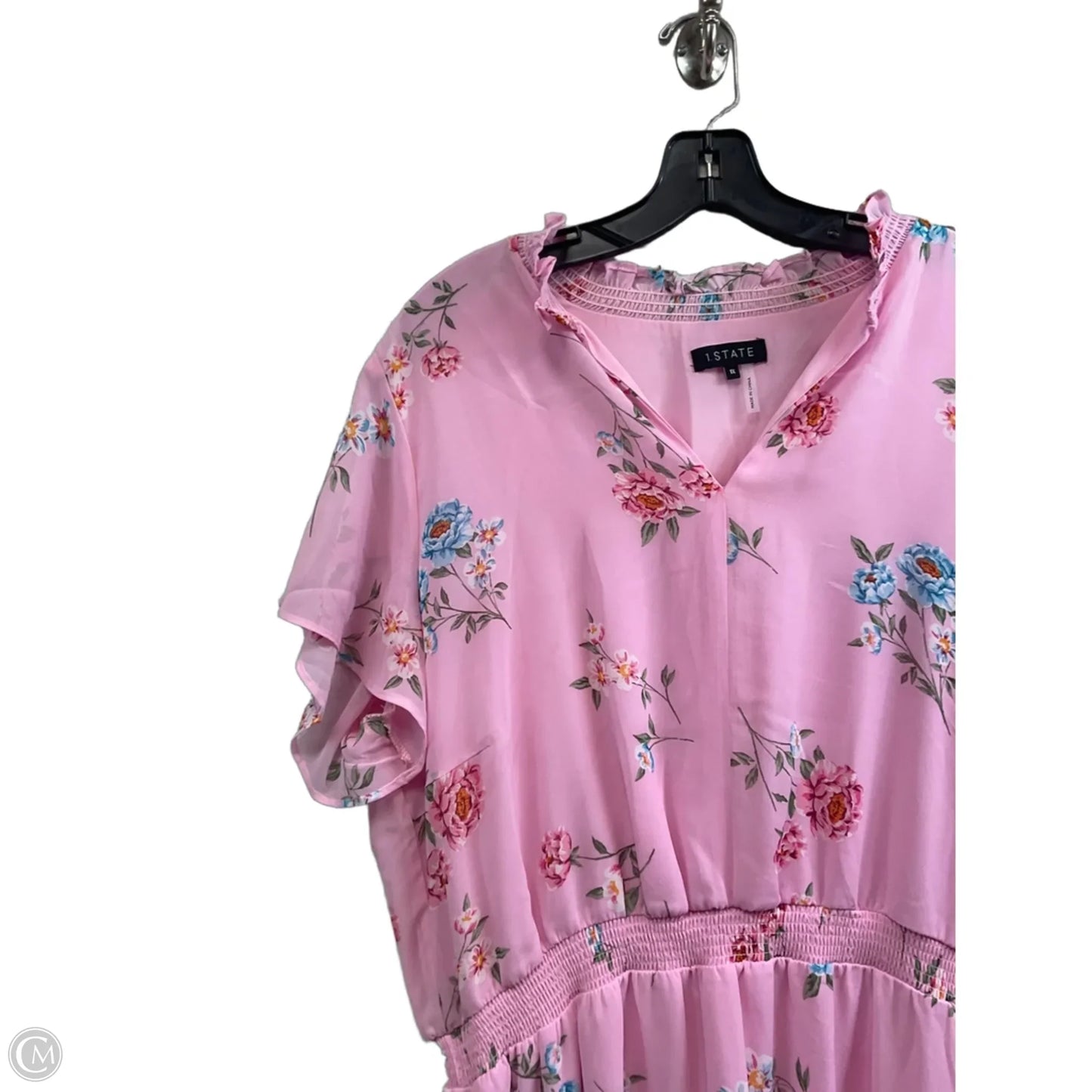 Dress Casual Maxi By 1.state In Pink, Size: 1x