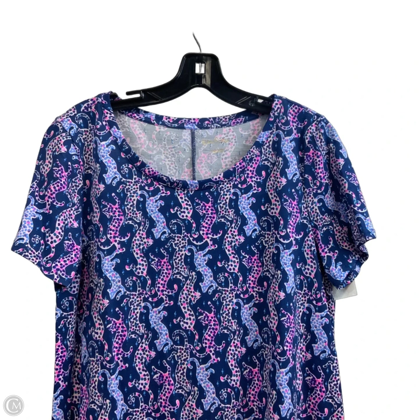 Dress Casual Short By Lilly Pulitzer In Blue, Size: L