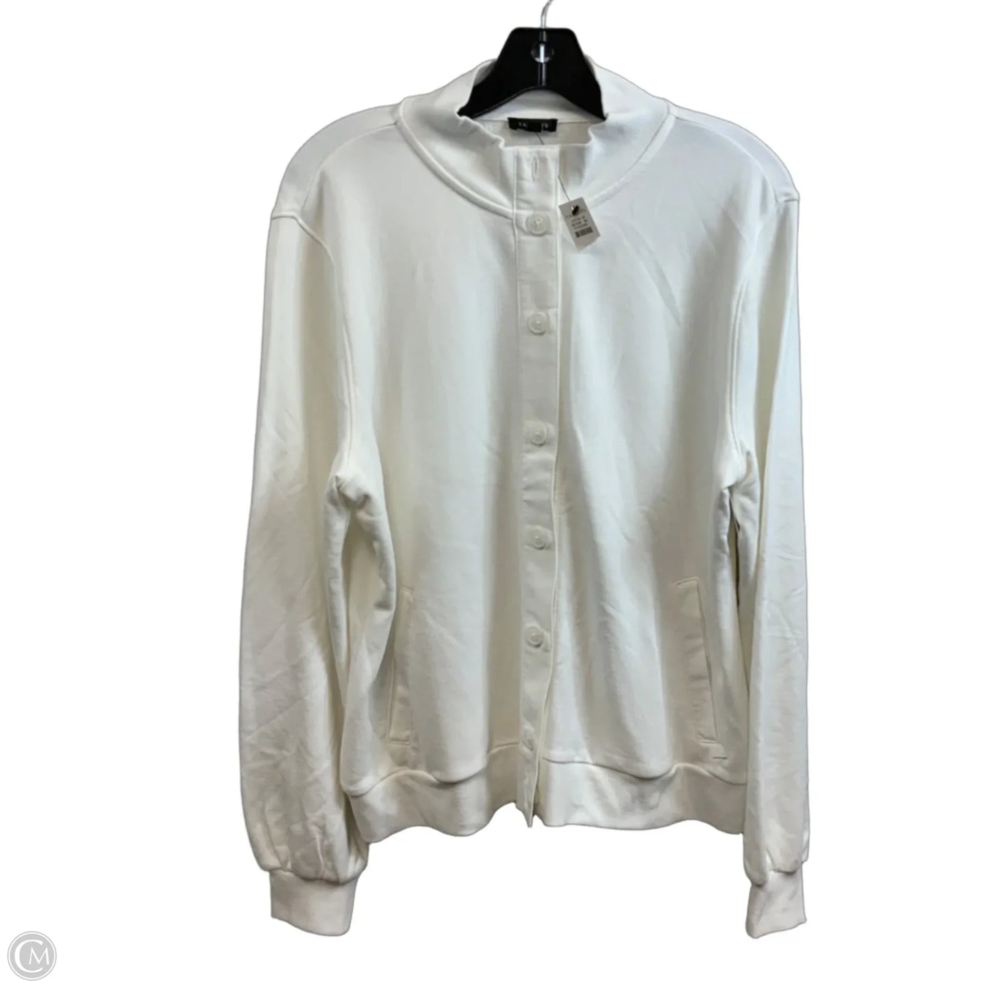 Cardigan By Talbots In White, Size: L