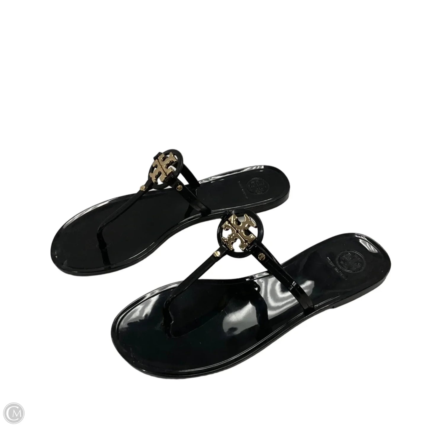 Sandals Designer By Tory Burch In Black, Size: 9