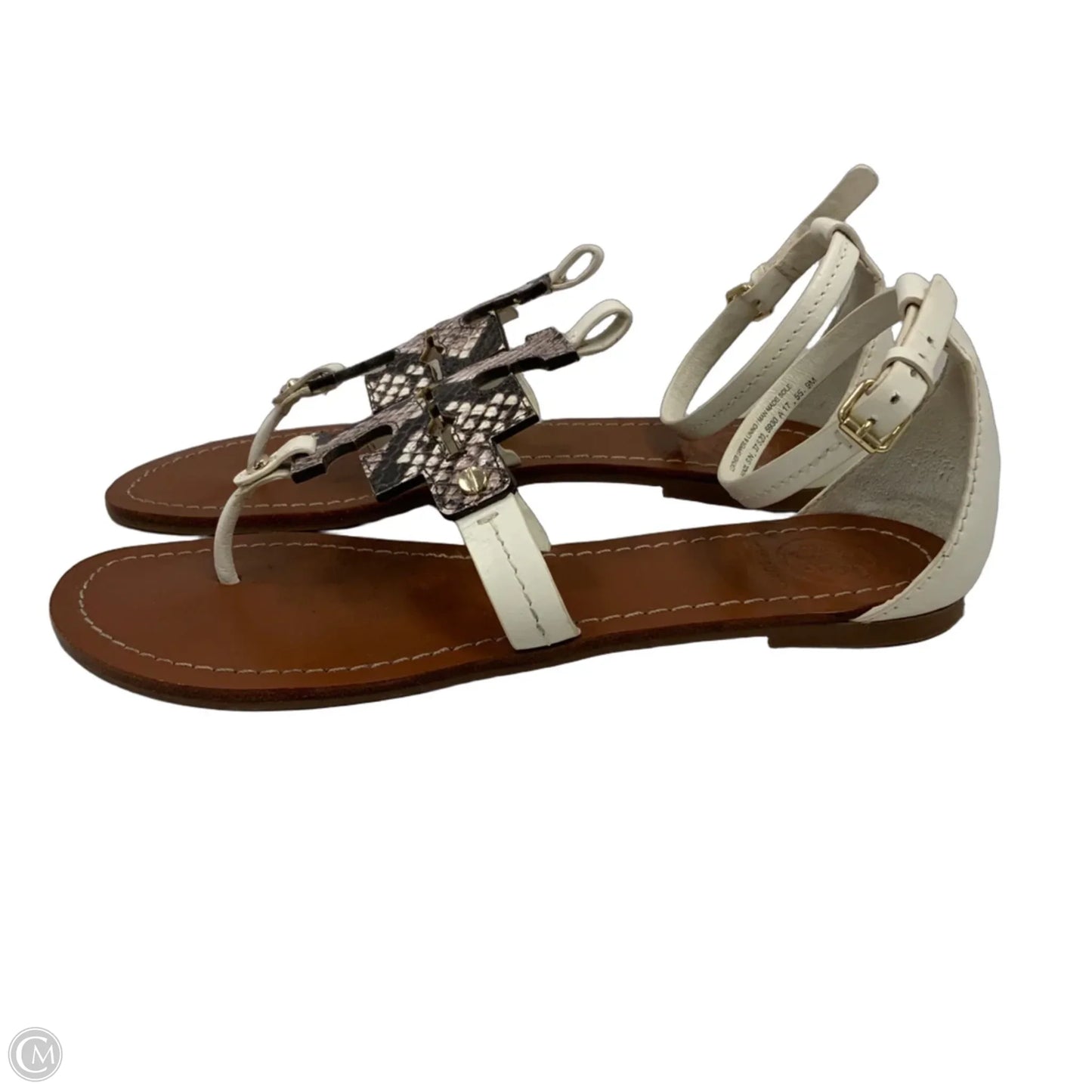 Sandals Designer By Tory Burch In Brown, Size: 9