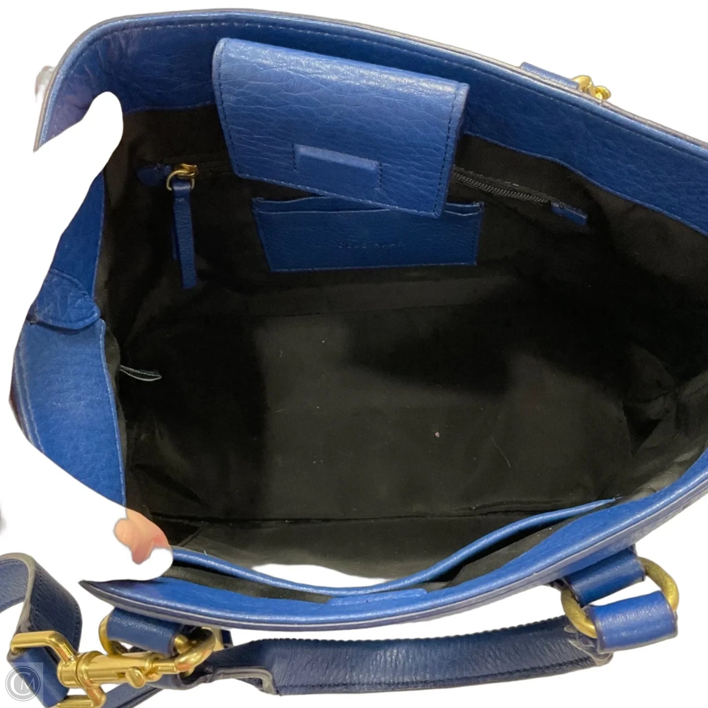 Handbag Leather By Cole-haan, Size: Medium