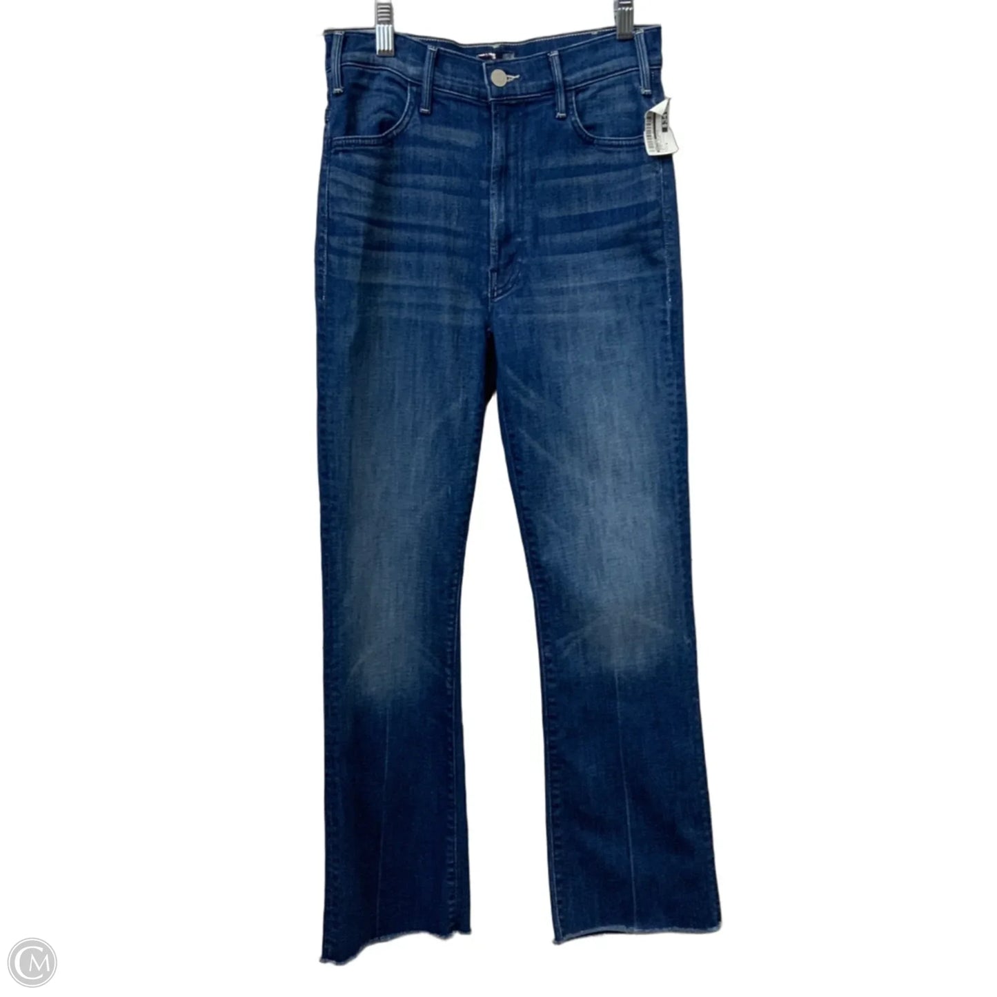 Jeans Flared By Mother In Blue Denim, Size: 4