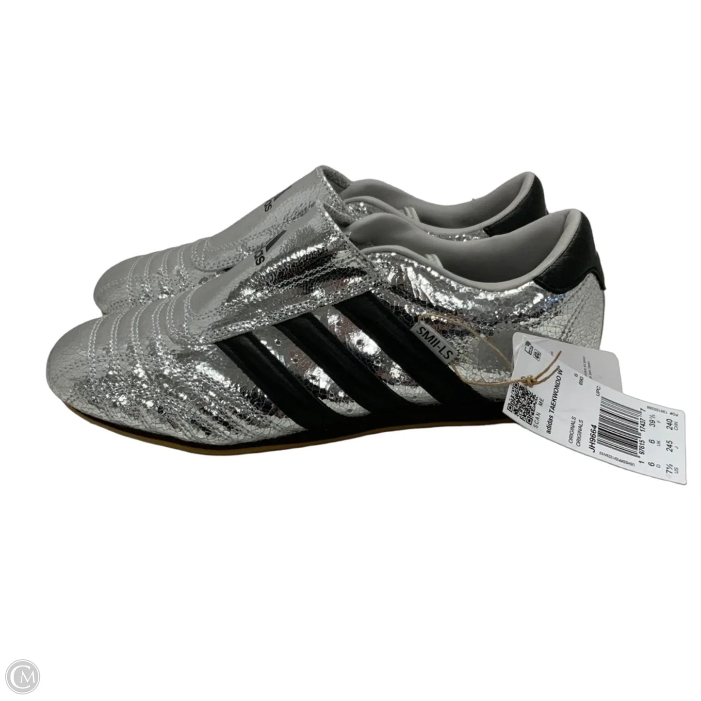 Shoes Athletic By Adidas In Silver, Size: 7.5