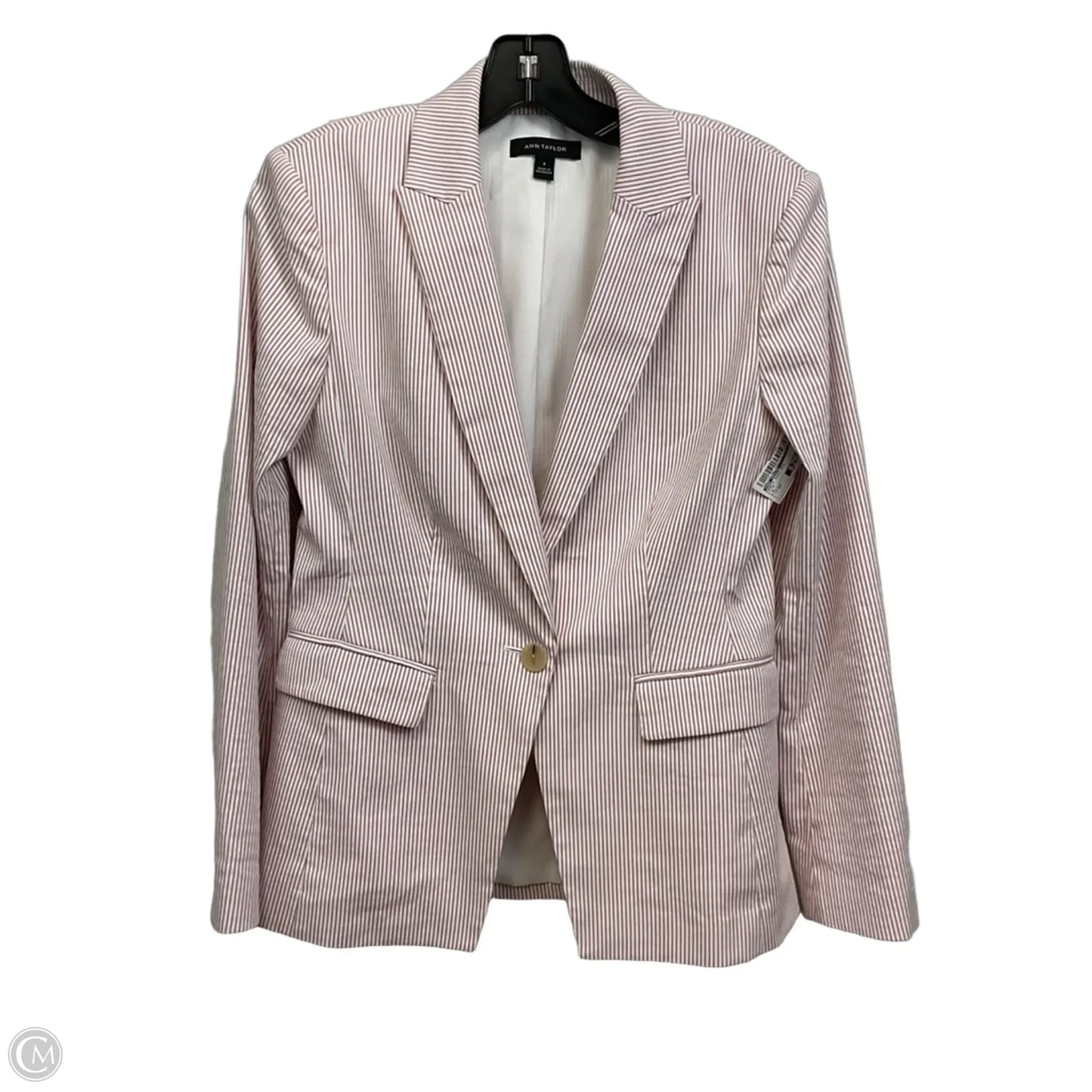Pants Suit 2pc By Ann Taylor In Pink, Size: Xs