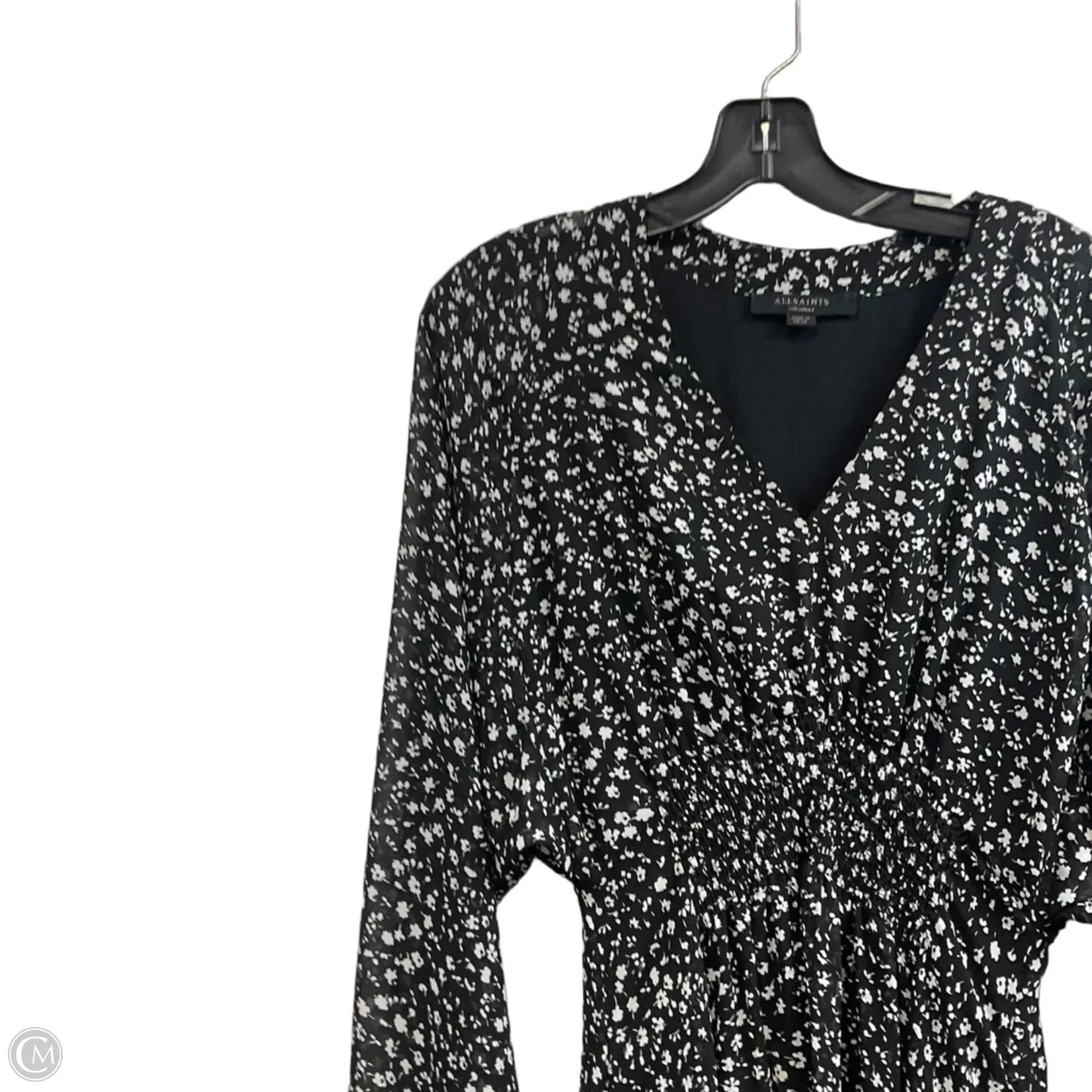 Dress Designer By All Saints In Black, Size: M