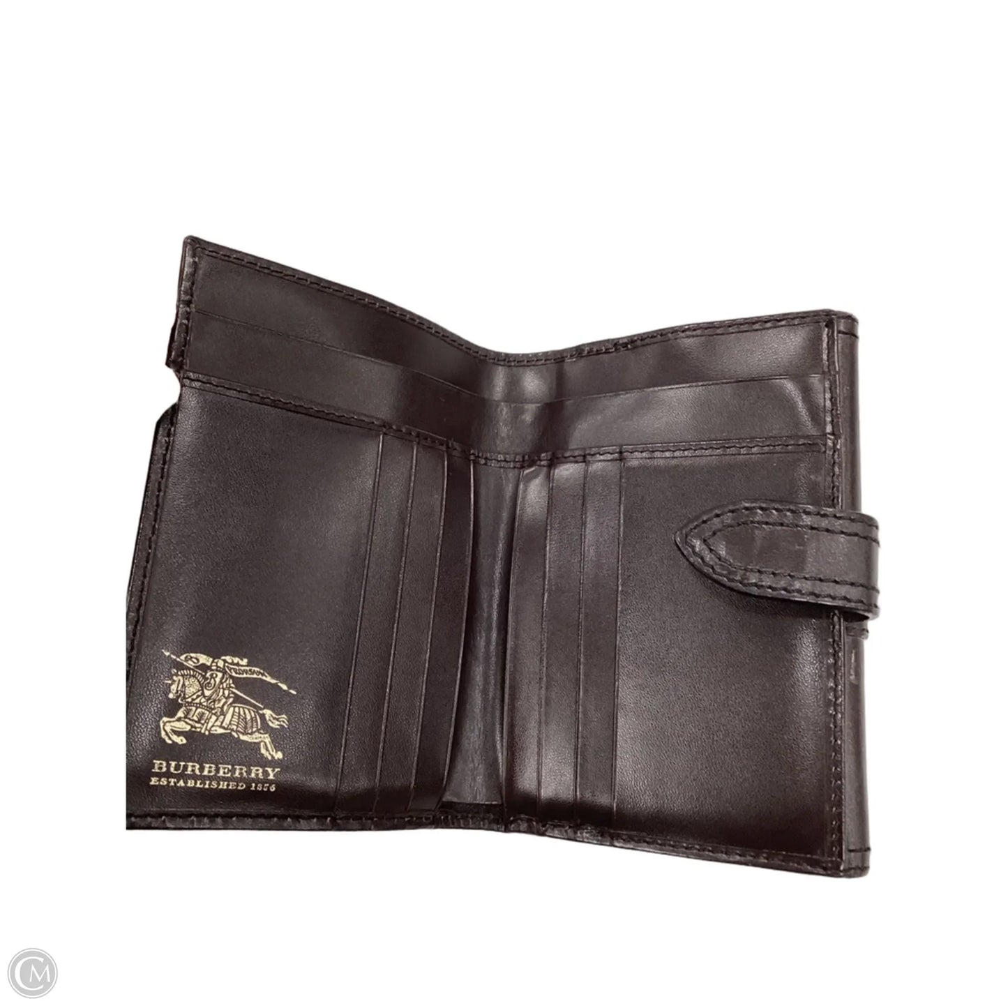 Wallet Luxury Designer By Burberry, Size: Medium