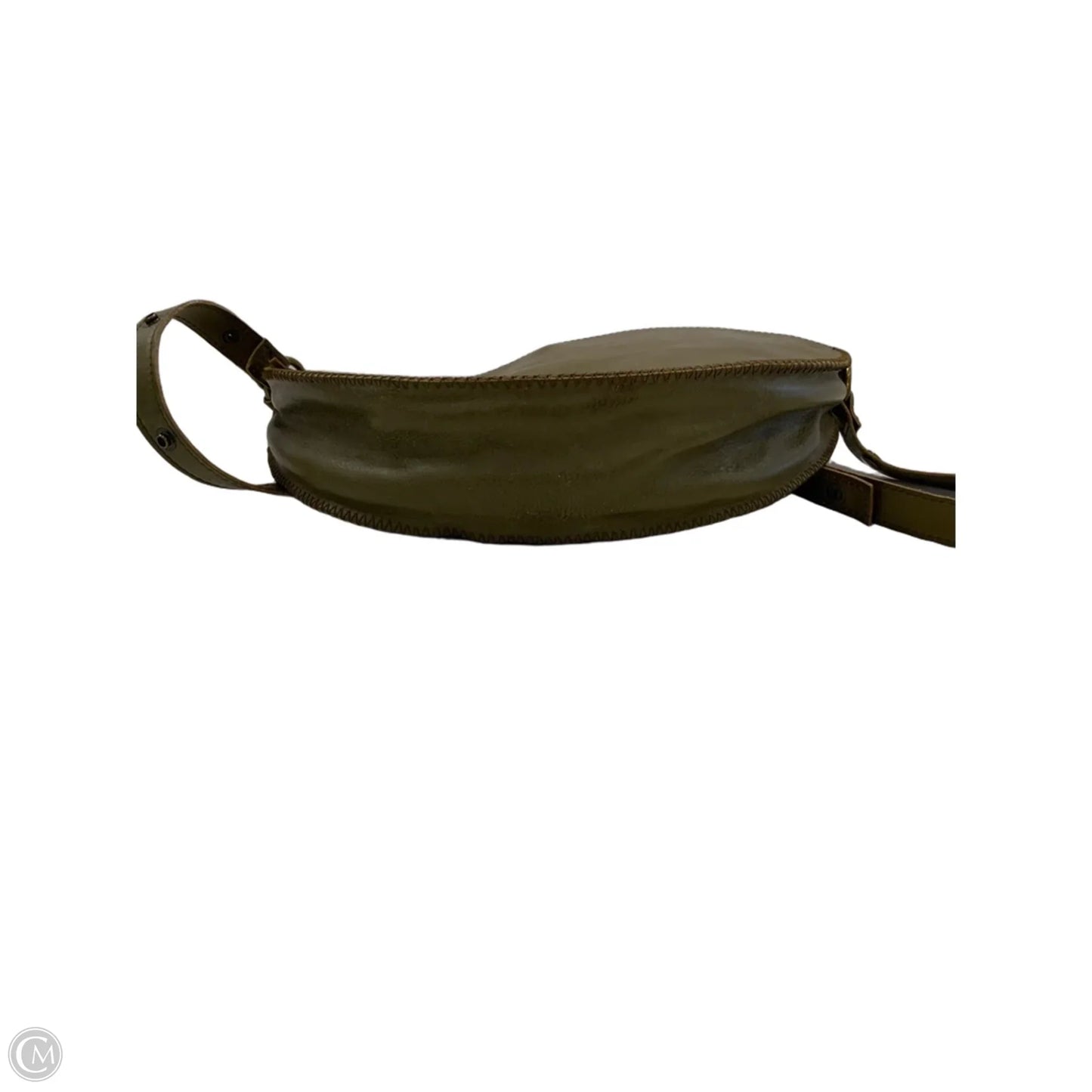 Crossbody Leather By Lyons Leather Co, Size: Medium