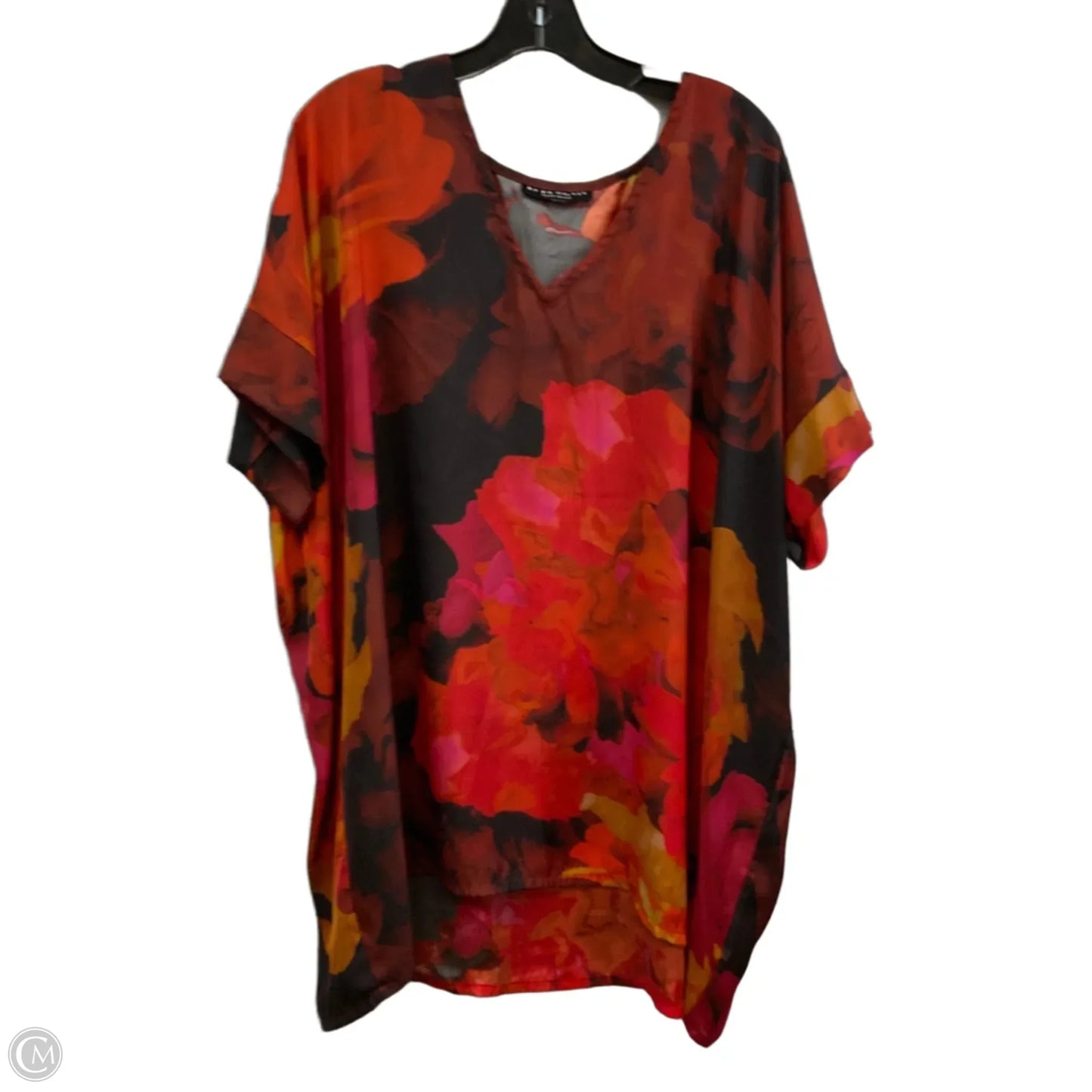 Blouse Short Sleeve By Bryn Walker In Black, Size: S