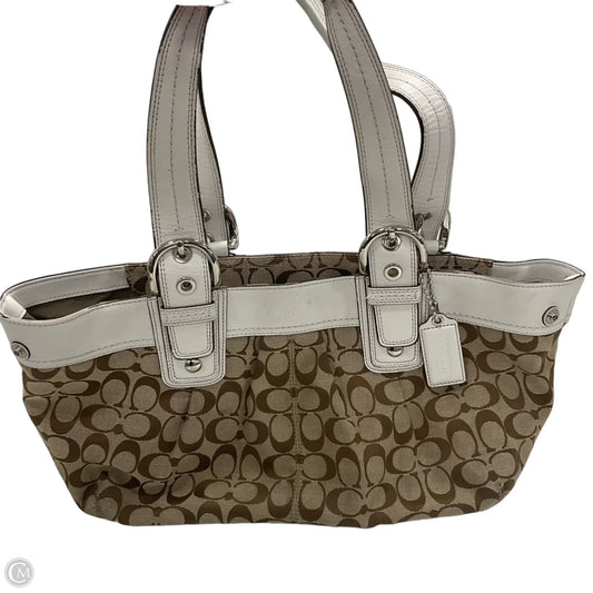 Handbag Designer By Coach, Size: Medium