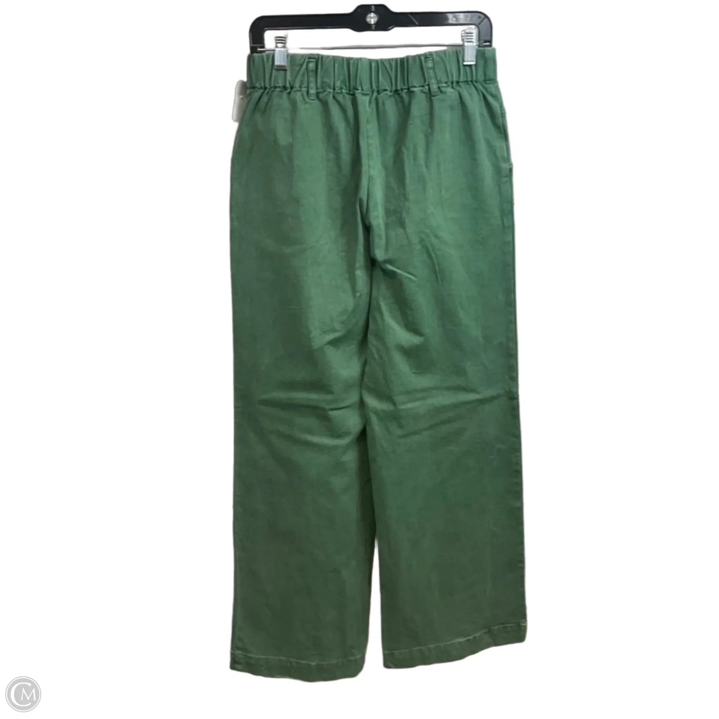 Jeans Wide Leg By Free People In Green Denim, Size: M