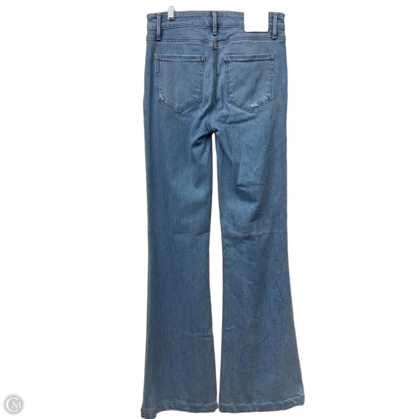 Jeans Wide Leg By Paige In Blue Denim, Size: 2