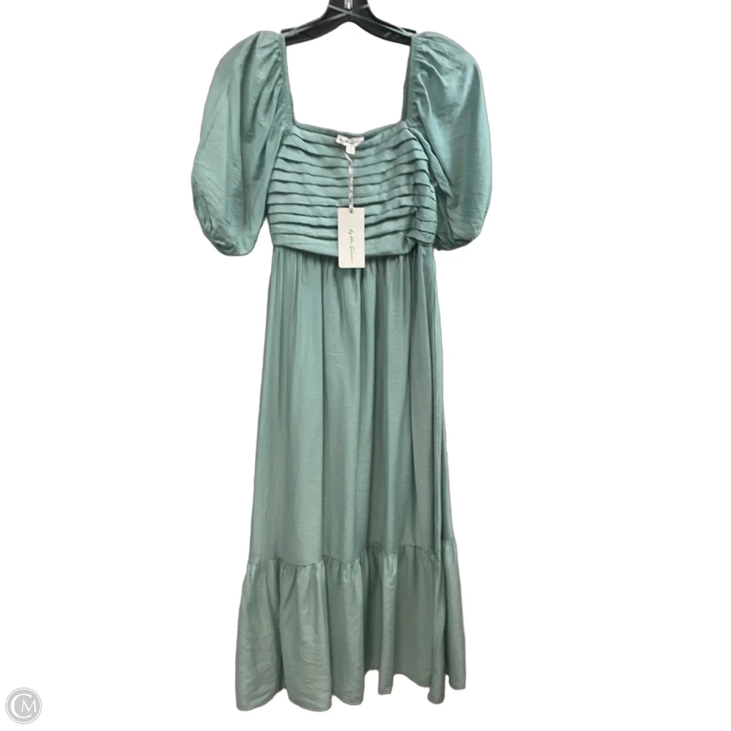 Dress Casual Midi By By The River In Blue, Size: S