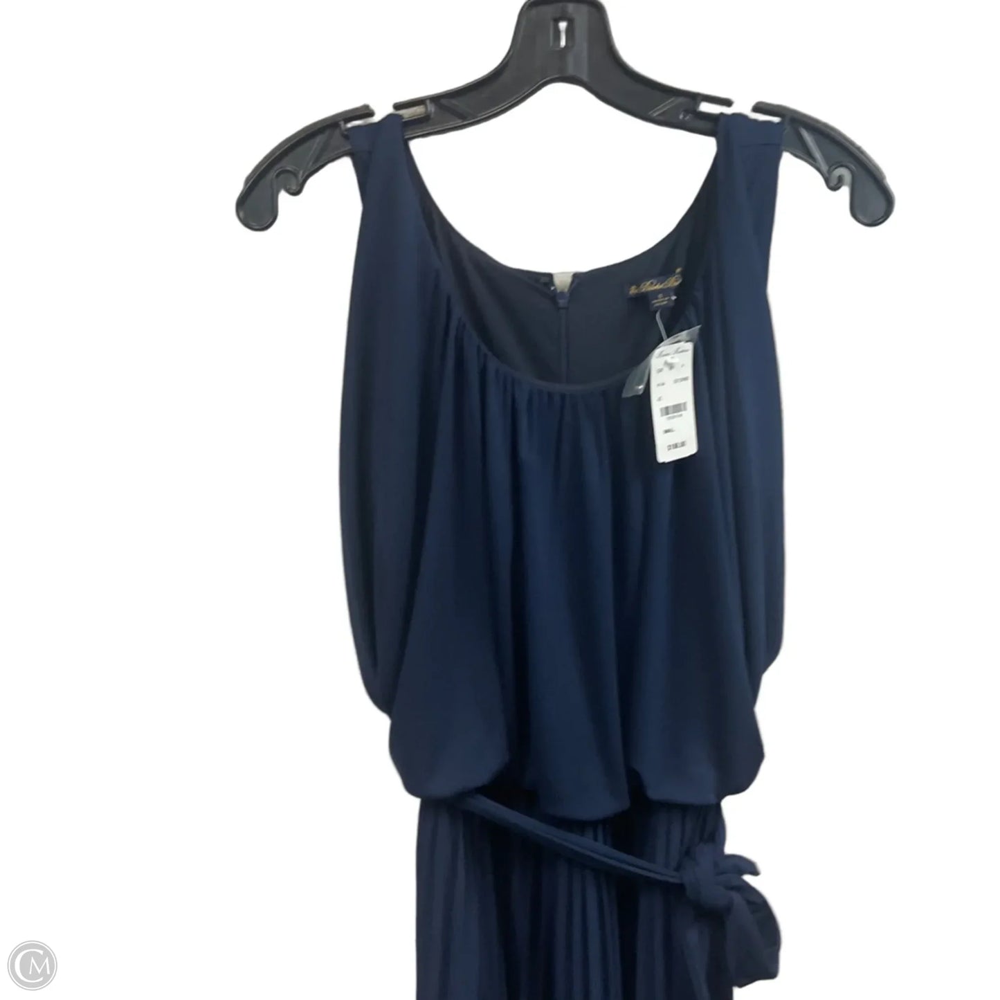 Dress Casual Midi By Brooks Brothers In Blue, Size: S