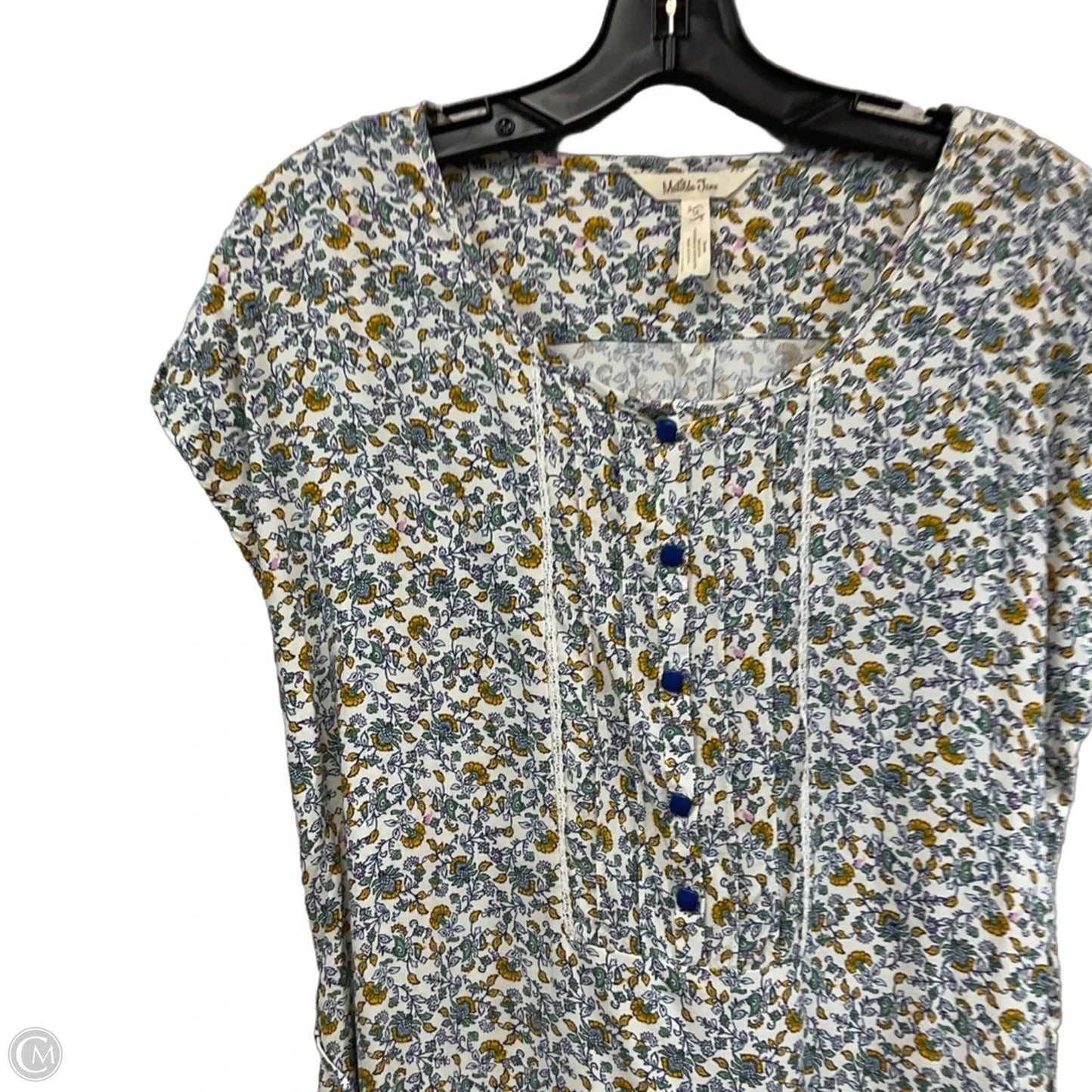 Dress Casual Short By Matilda Jane In Blue, Size: M