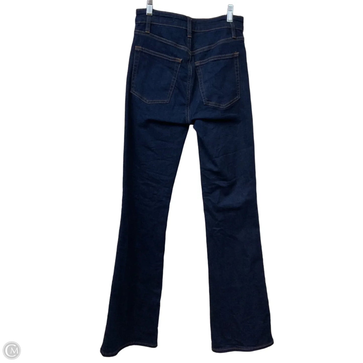 Jeans Boot Cut By Frame In Blue Denim, Size: 2