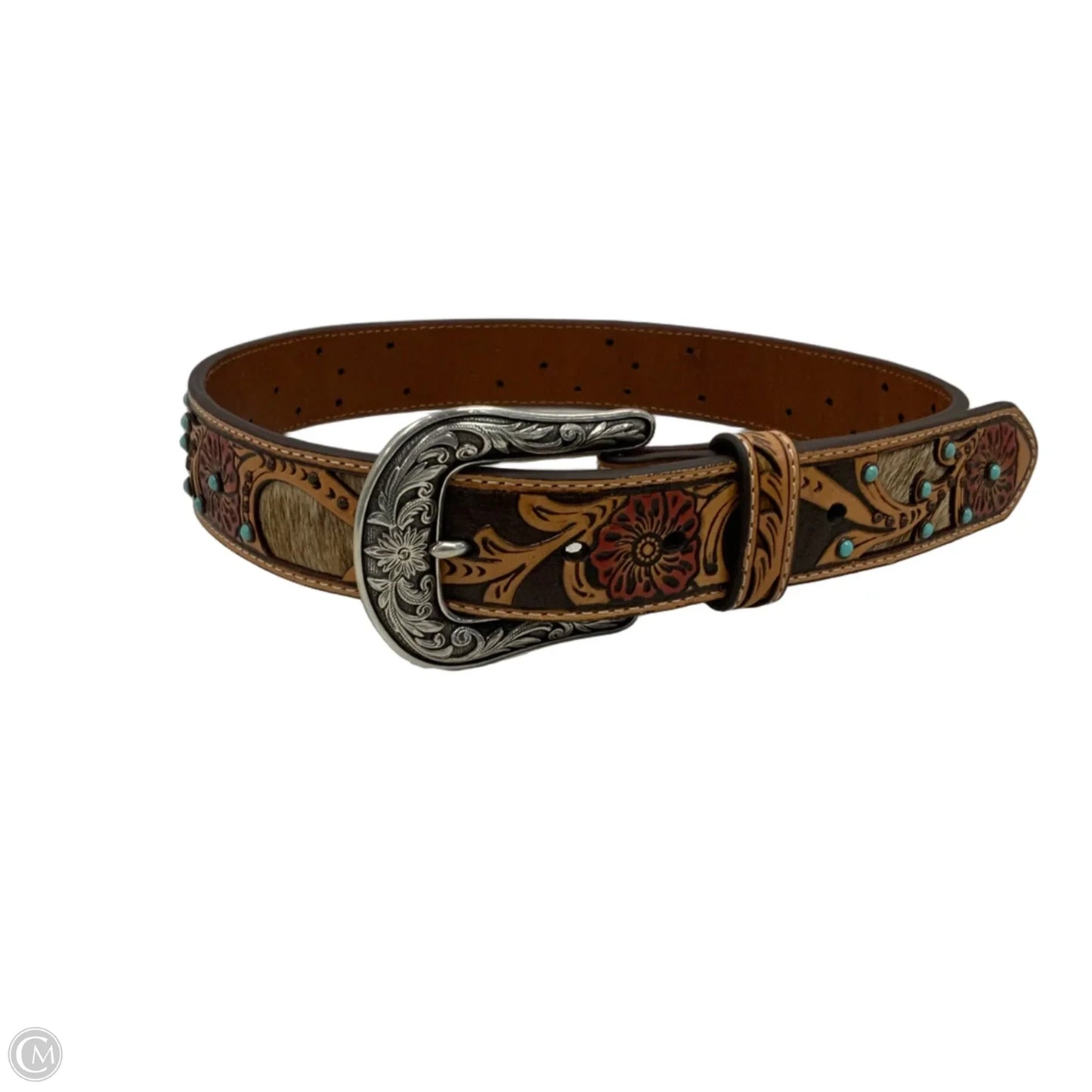 Belt Leather By Ariat, Size: Small