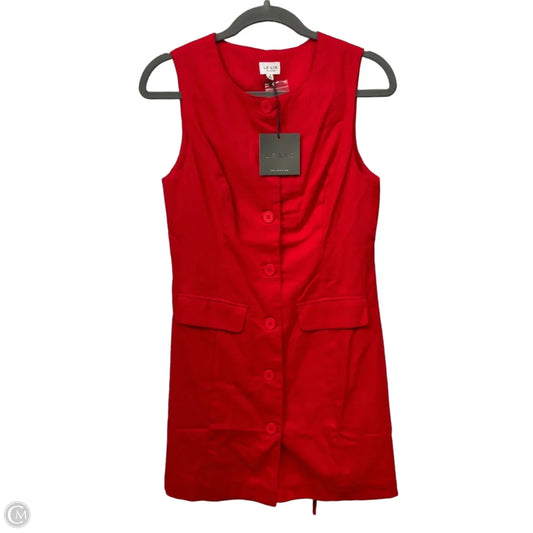 Dress Casual Short By Le Lis In Red, Size: S
