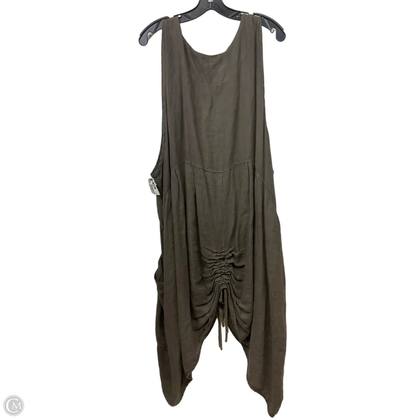 Dress Casual Midi By Blue Fish In Green, Size: L