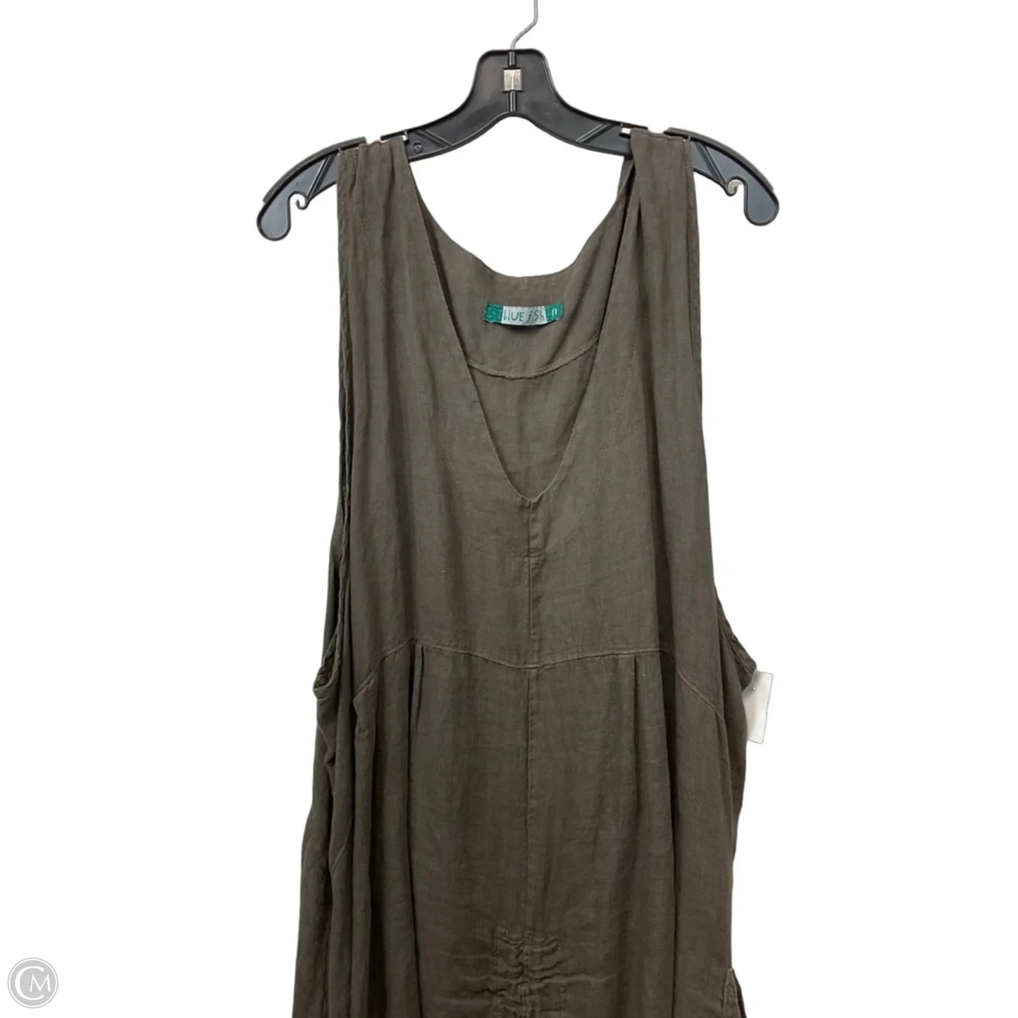 Dress Casual Midi By Blue Fish In Green, Size: L