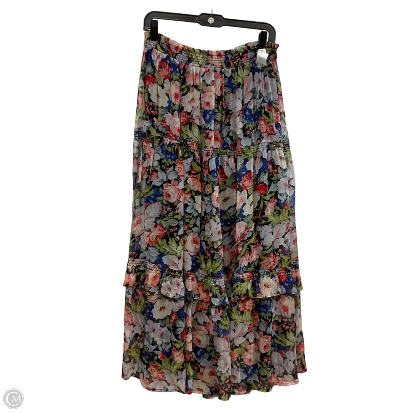 Skirt Maxi By Anthropologie In Black, Size: S